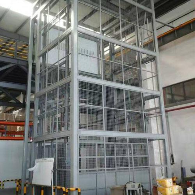 多文镇导轨式升降平台货梯